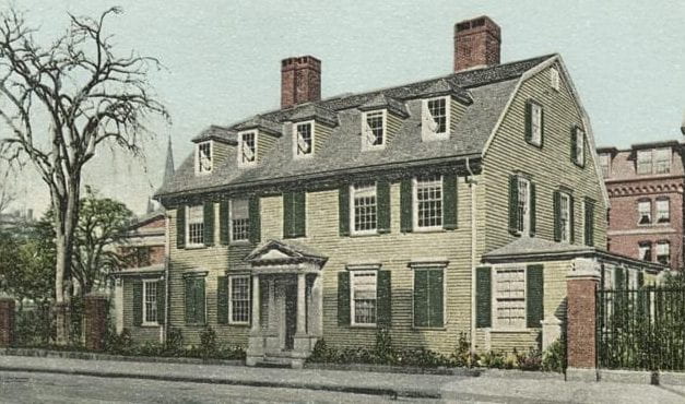 Wadsworth House, Cambridge, Mass. (1903) Image: New York Public Library Digital Collections